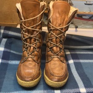 Cabelas High Top lined boots 1960 VINTAGE